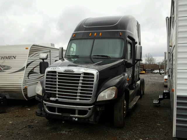 1FUJGLCK58LZ76292 - 2008 FREIGHTLINER CASCADIA 1 BLACK photo 2