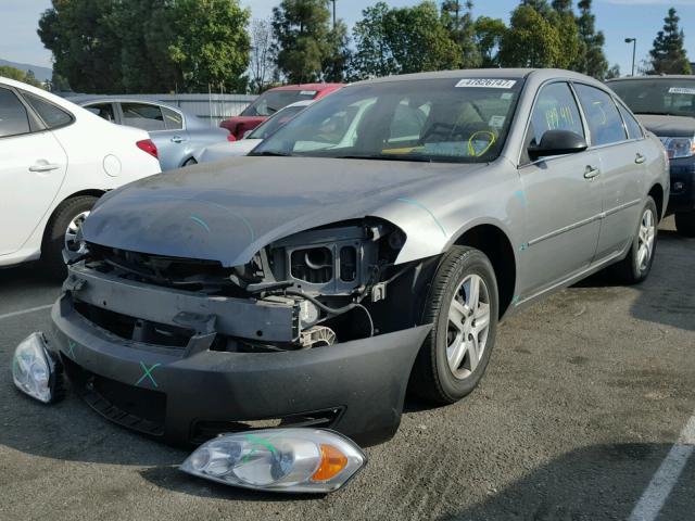 2G1WB58K679370708 - 2007 CHEVROLET IMPALA LS GRAY photo 2