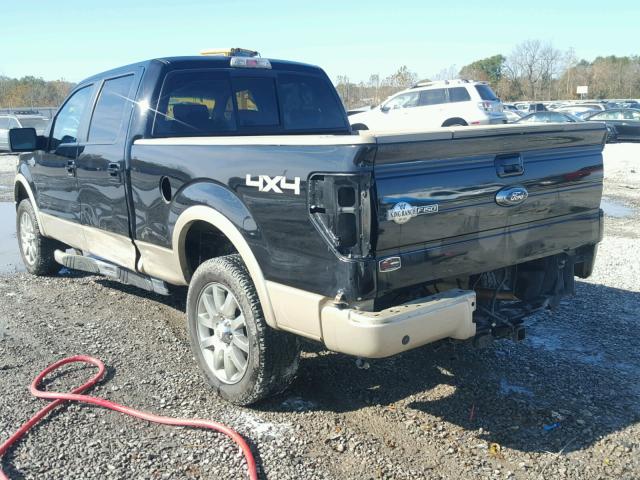 1FTPW14V99KB33916 - 2009 FORD F150 SUPER BLACK photo 3