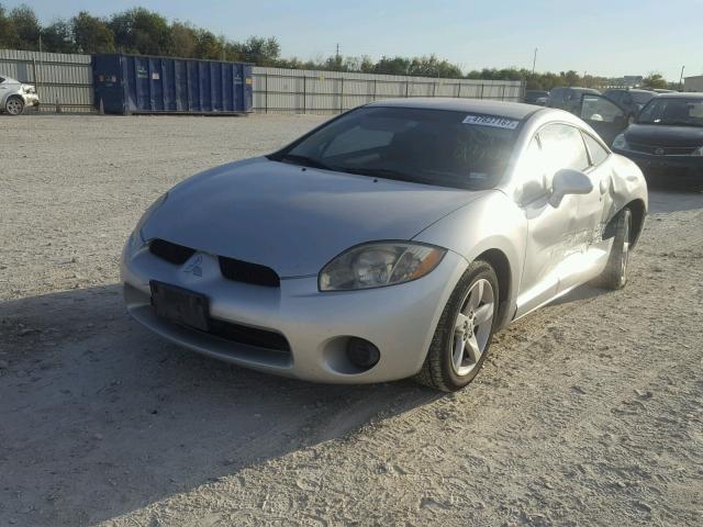 4A3AK24F07E001930 - 2007 MITSUBISHI ECLIPSE GS SILVER photo 2