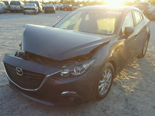 3MZBM1V76GM263252 - 2016 MAZDA 3 TOURING GRAY photo 2