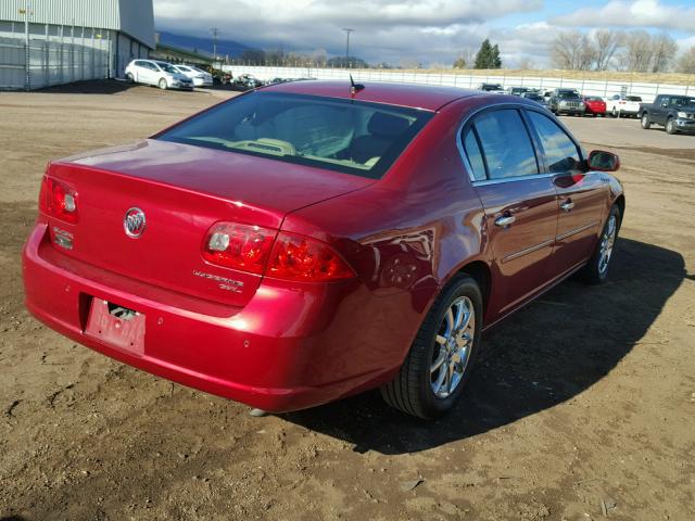 1G4HD57298U133318 - 2008 BUICK LUCERNE CX RED photo 4