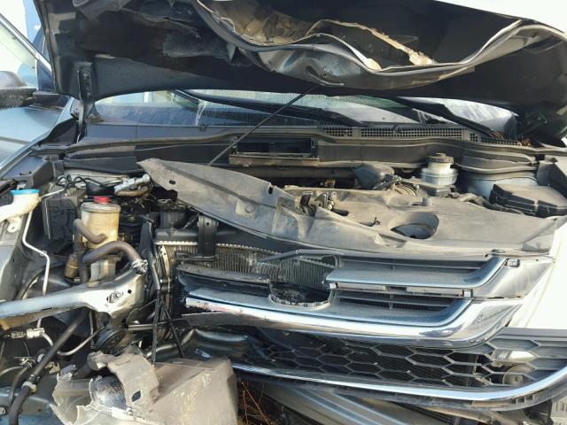 5J6RE3H55AL010561 - 2010 HONDA CR-V EX BLUE photo 7