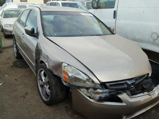 1HGCM66553A035771 - 2003 HONDA ACCORD EX BROWN photo 1