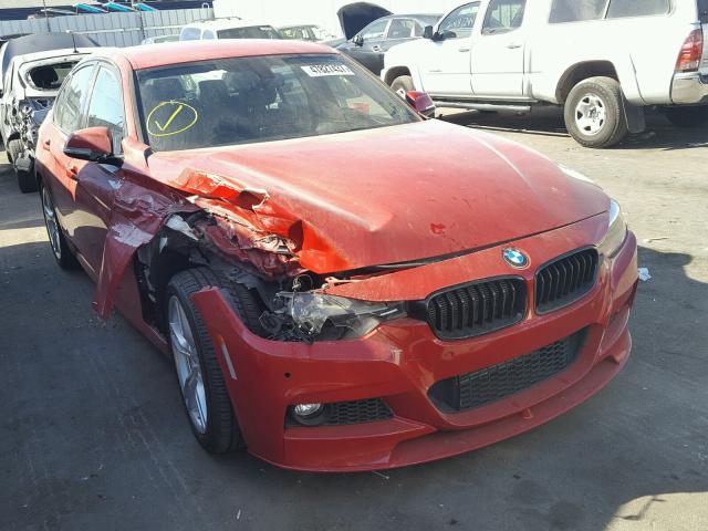 WBA3A5C53FF607558 - 2015 BMW 328 I RED photo 1