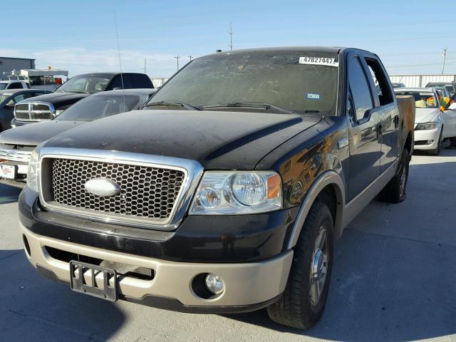 1FTPW12V77KC23985 - 2007 FORD F150 SUPER BLACK photo 2