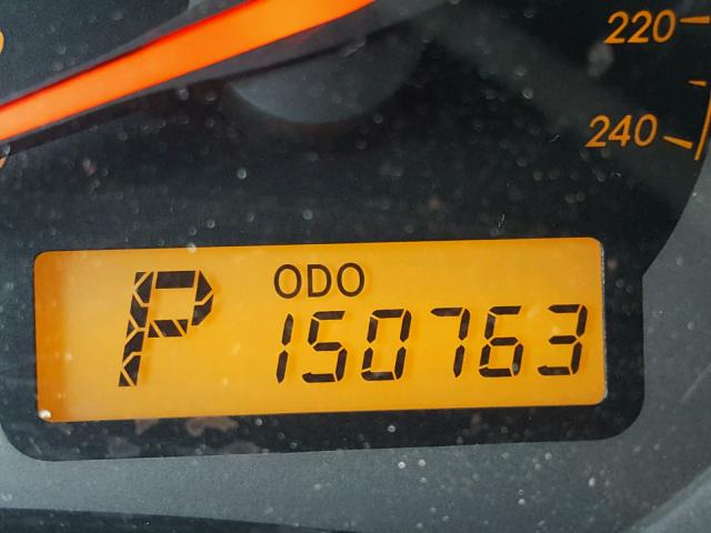 1NXBE40E79Z098166 - 2009 TOYOTA COROLLA XR CHARCOAL photo 8