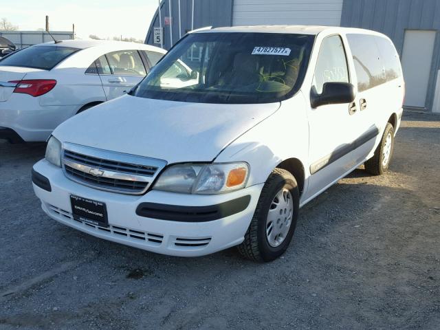 1GNDX03E32D122701 - 2002 CHEVROLET VENTURE WHITE photo 2