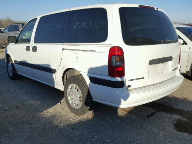 1GNDX03E32D122701 - 2002 CHEVROLET VENTURE WHITE photo 3