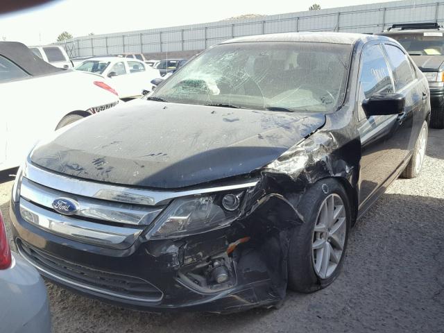 3FAHP0JG4BR251882 - 2011 FORD FUSION SEL BLACK photo 2