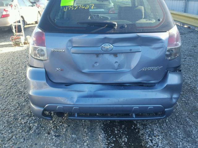 2T1KR32E06C604428 - 2006 TOYOTA COROLLA MA BLUE photo 9