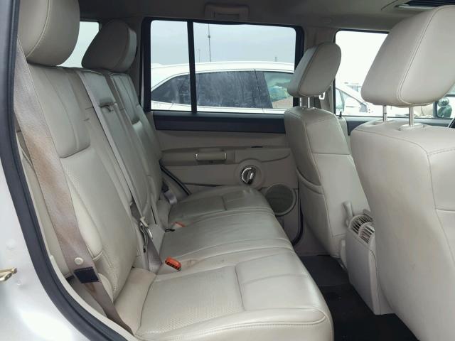 1J8HG58236C293300 - 2006 JEEP COMMANDER Gümüş foto 6