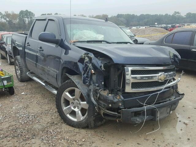 2GCEK13M271645896 - 2007 CHEVROLET SILVERADO BLUE photo 1