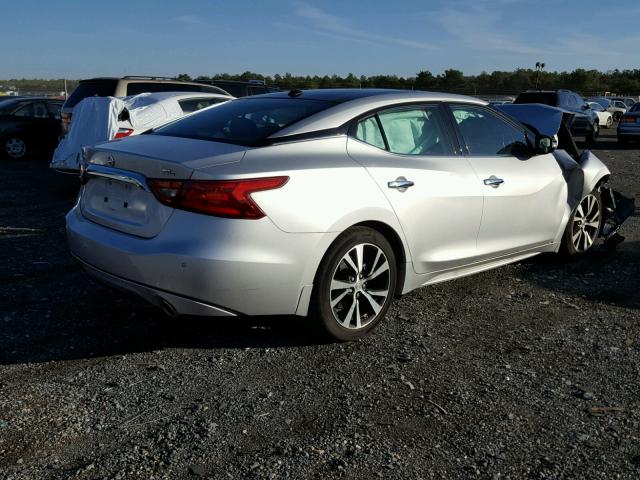 1N4AA6APXGC423182 - 2016 NISSAN MAXIMA 3.5 SILVER photo 4