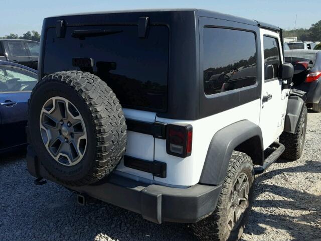 1C4AJWAG6DL701842 - 2013 JEEP WRANGLER S WHITE photo 4