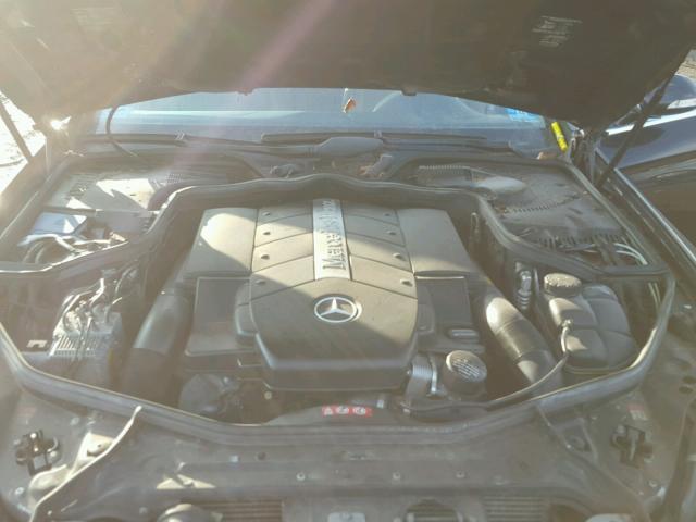 WDDDJ75X66A056241 - 2006 MERCEDES-BENZ CLS 500C BLUE photo 7