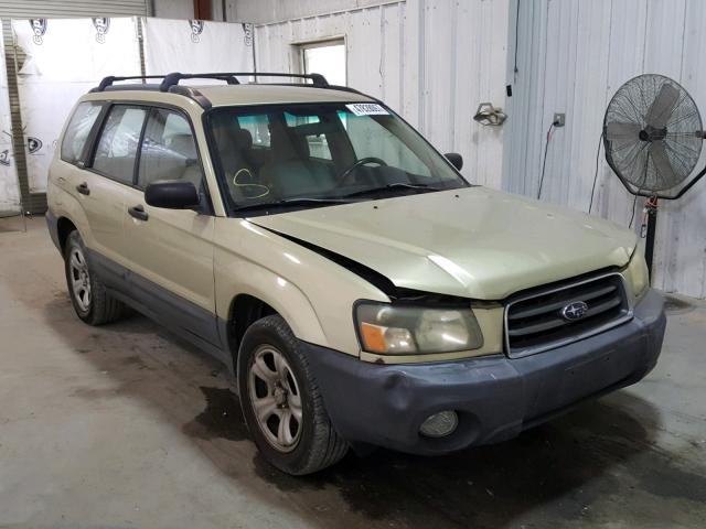 JF1SG63644H744365 - 2004 SUBARU FORESTER 2 GREEN photo 1