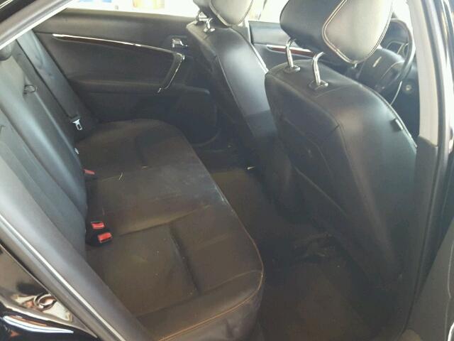 3LNHL2GC1CR803938 - 2012 LINCOLN MKZ შავი ფოტო 6