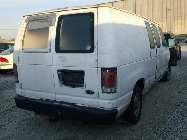 1FTRE1423WHA28203 - 1998 FORD ECONOLINE WHITE photo 4