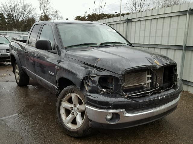 1D7HU18278S575222 - 2008 DODGE RAM 1500 S BLACK photo 1