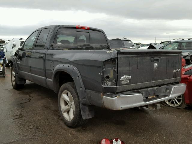 1D7HU18278S575222 - 2008 DODGE RAM 1500 S BLACK photo 3