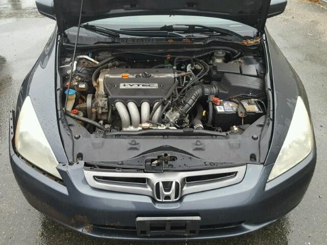 1HGCM566X3A084127 - 2003 HONDA ACCORD EX GRAY photo 7