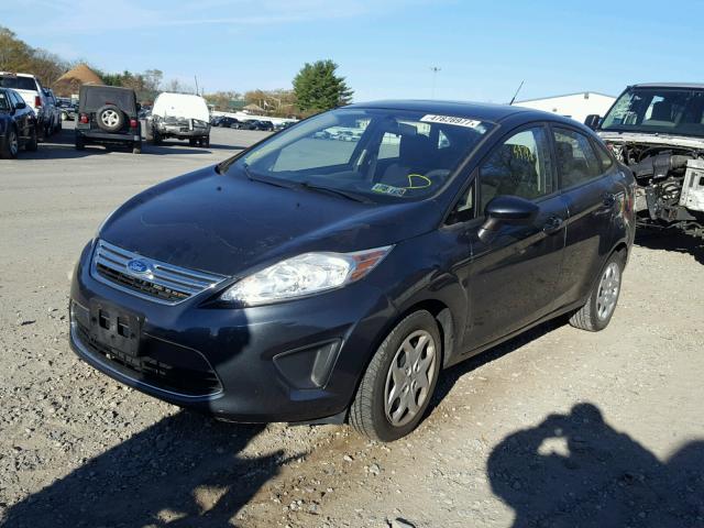 3FADP4BJ3BM200127 - 2011 FORD FIESTA SE BLUE photo 2