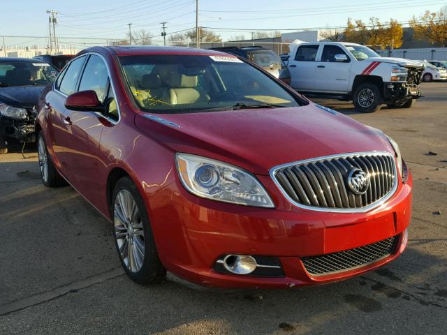 1G4PS5SK5C4127789 - 2012 BUICK VERANO RED photo 1