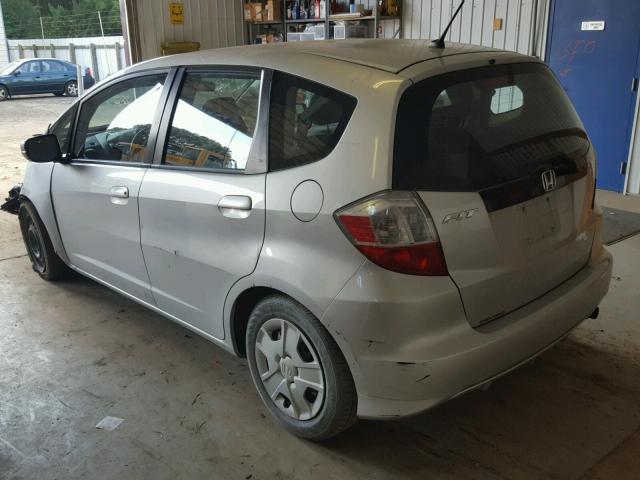 JHMGE8H39CC025283 - 2012 HONDA FIT SILVER photo 3