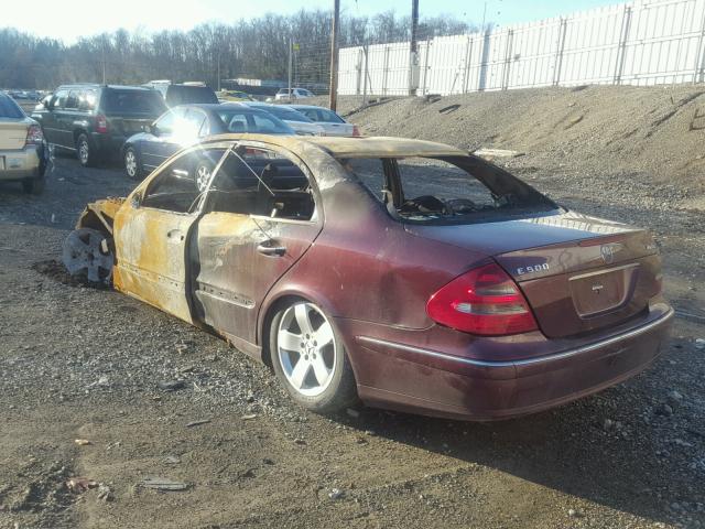 WDBUF83J76X192972 - 2006 MERCEDES-BENZ E 500 4MAT BURN photo 3