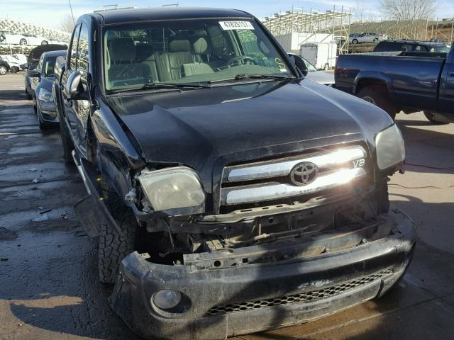 5TBDT44196S511823 - 2006 TOYOTA TUNDRA DOU BLACK photo 1