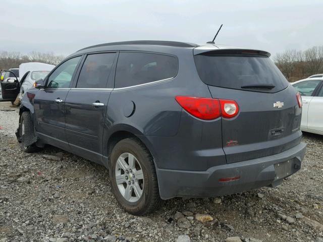 1GNLRFED9AS143270 - 2010 CHEVROLET TRAVERSE L CHARCOAL photo 3