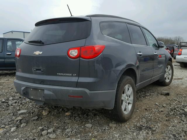 1GNLRFED9AS143270 - 2010 CHEVROLET TRAVERSE L CHARCOAL photo 4