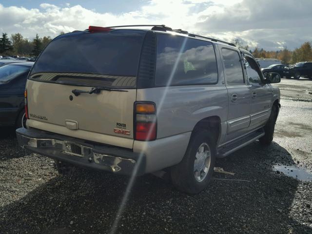 1GKFK16Z95J217391 - 2005 GMC YUKON XL K BEIGE photo 4