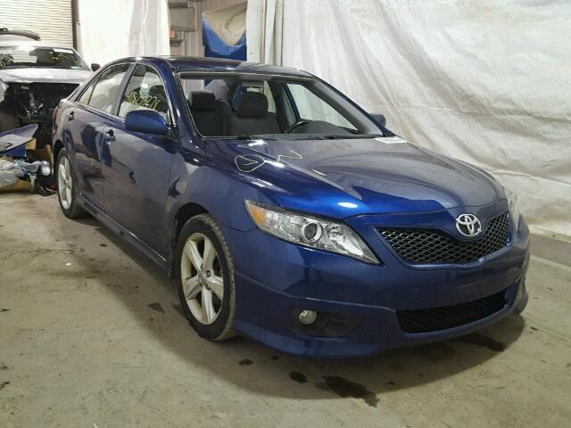 4T1BF3EK4AU552223 - 2010 TOYOTA CAMRY BASE BLUE photo 1