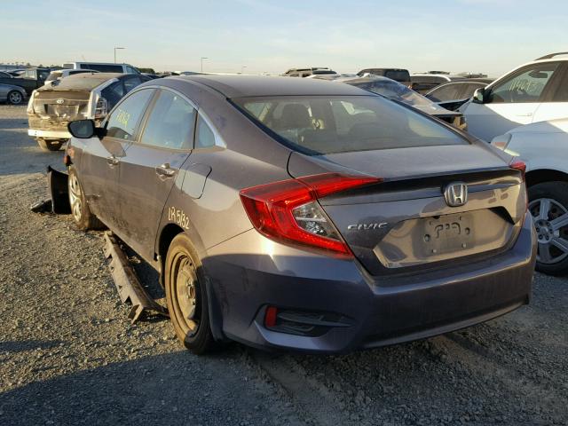 2HGFC2F53GH507286 - 2016 HONDA CIVIC LX GRAY photo 3