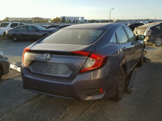 2HGFC2F53GH507286 - 2016 HONDA CIVIC LX GRAY photo 4