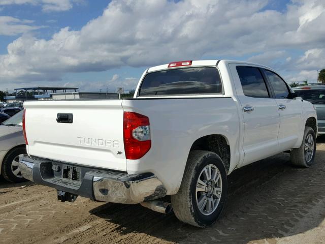 5TFHW5F16FX457605 - 2015 TOYOTA TUNDRA CRE WHITE photo 4