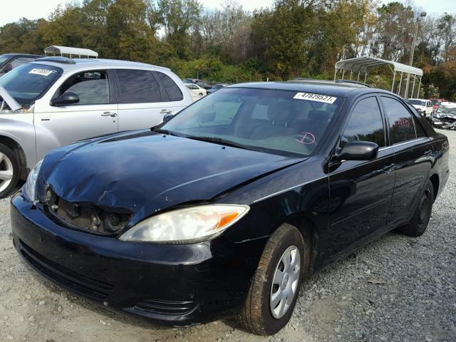 4T1BE32KX3U216957 - 2003 TOYOTA CAMRY LE BLACK photo 2