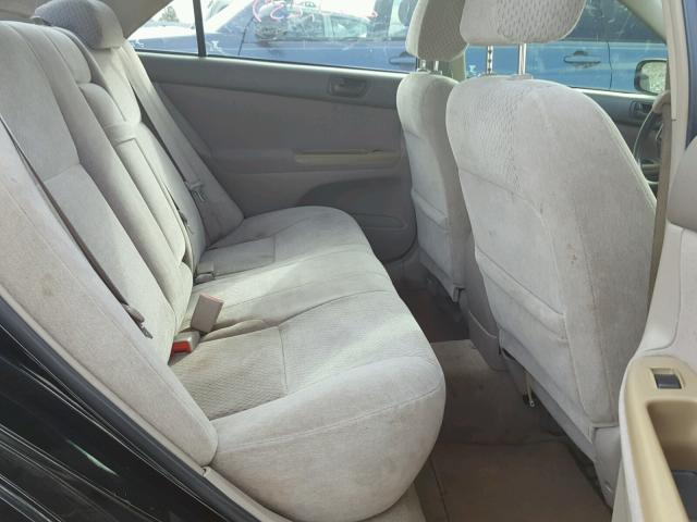 4T1BE32KX3U216957 - 2003 TOYOTA CAMRY LE BLACK photo 6