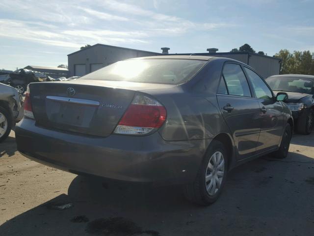 4T1BE32K95U503418 - 2005 TOYOTA CAMRY LE GRAY photo 4