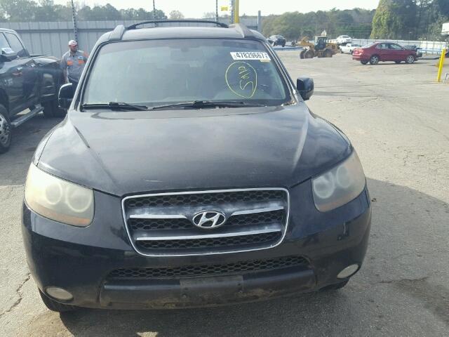 5NMSH13E77H072807 - 2007 HYUNDAI SANTA FE S 黑色 照片 9