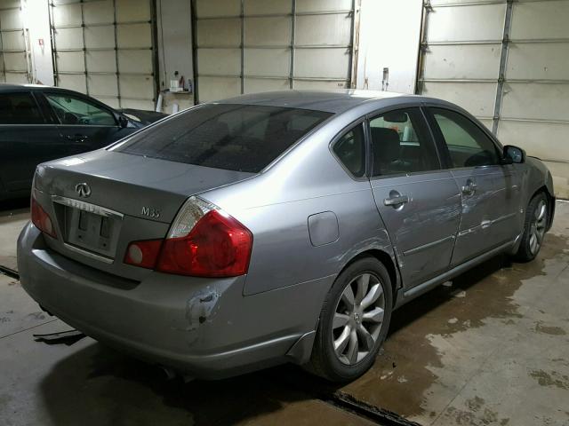 JNKAY01E57M311755 - 2007 INFINITI M35 BASE GRAY photo 4