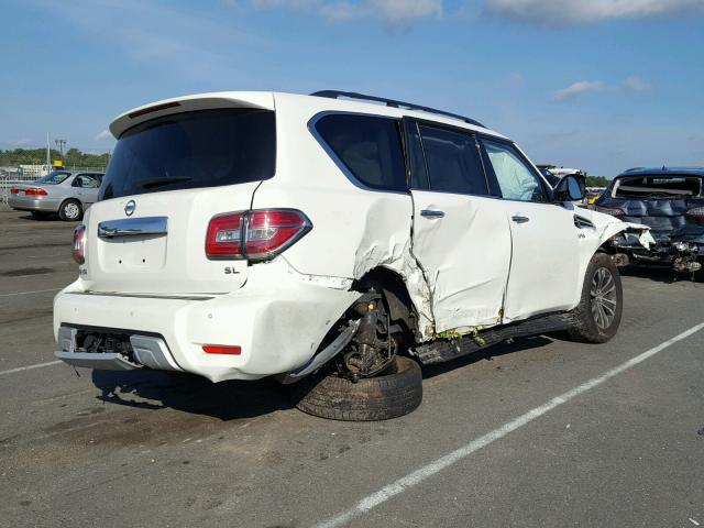 JN8AY2NC4H9510214 - 2017 NISSAN ARMADA SV WHITE photo 4