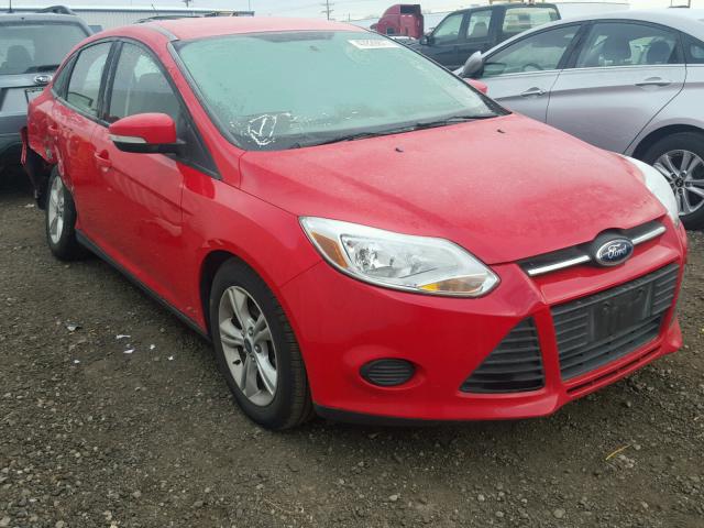 1FADP3F23DL352393 - 2013 FORD FOCUS SE RED photo 1