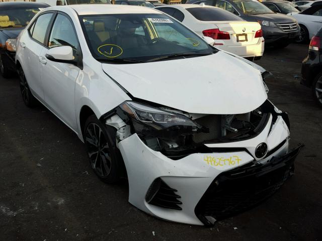 5YFBURHE5HP716783 - 2017 TOYOTA COROLLA L WHITE photo 1