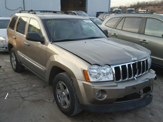 1J4HR58NX5C681368 - 2005 JEEP GRAND CHER BEIGE photo 1