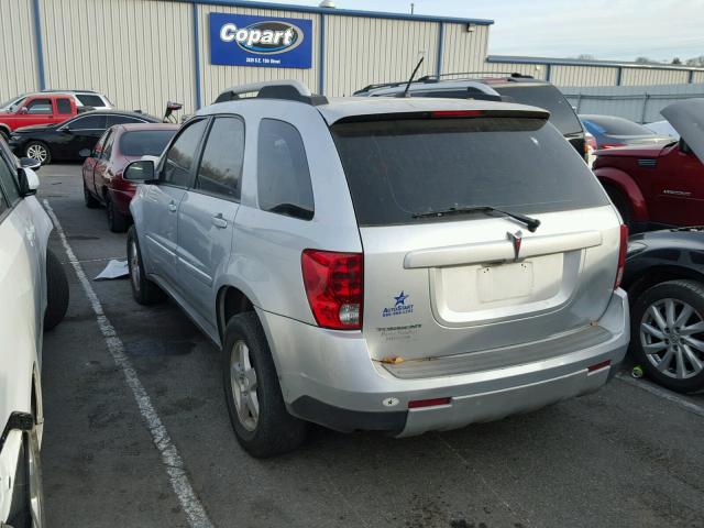 2CKDL33F596249823 - 2009 PONTIAC TORRENT SILVER photo 3