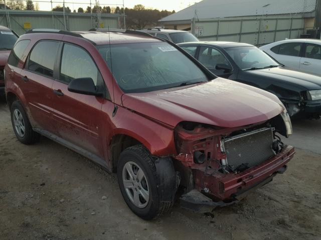 2CNDL13F066204159 - 2006 CHEVROLET EQUINOX LS RED photo 1