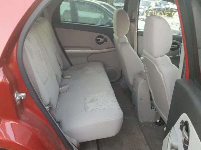 2CNDL13F066204159 - 2006 CHEVROLET EQUINOX LS RED photo 6